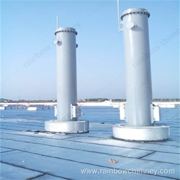 Oil boiler chimney for hotel